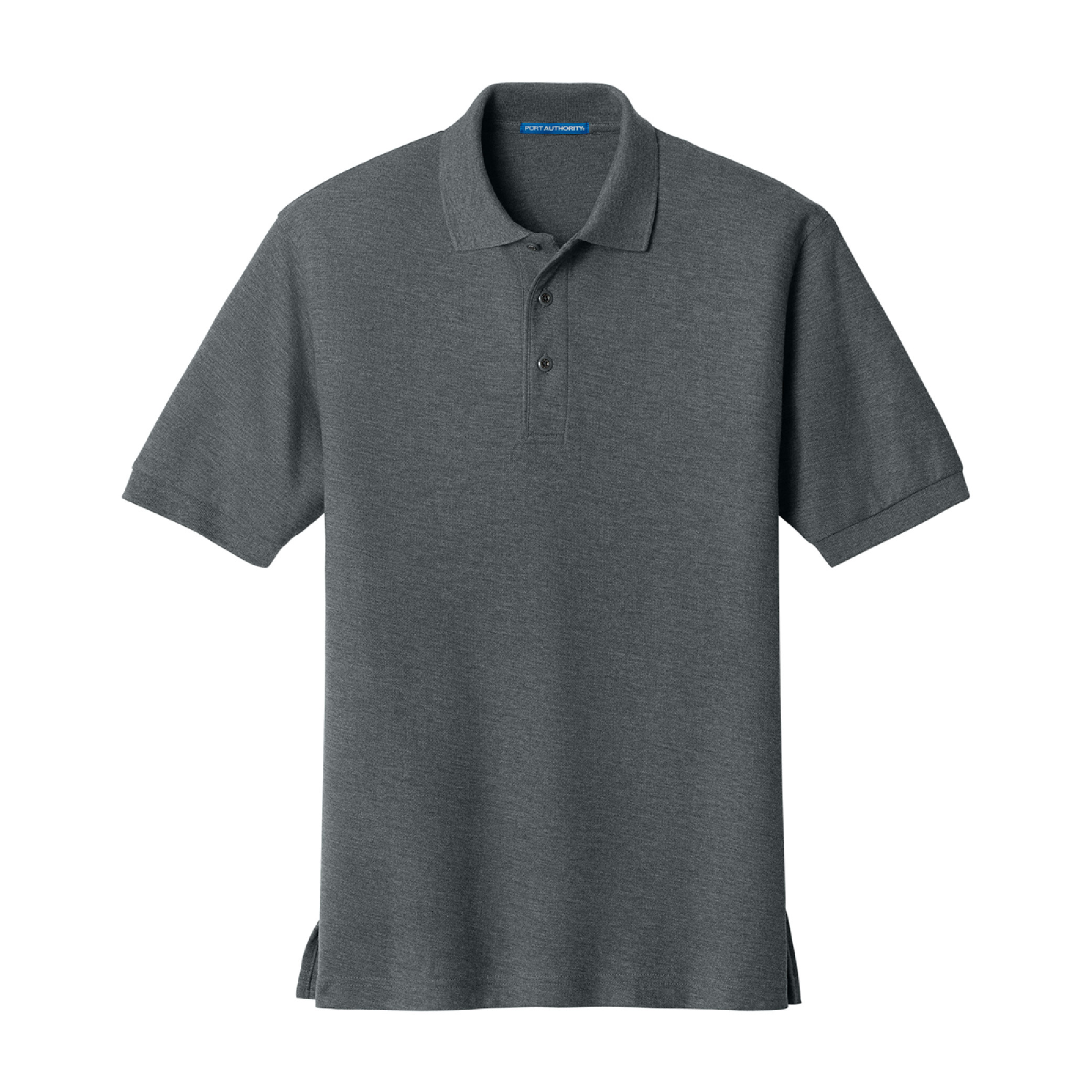 Port Authority Silk Touch Polo - Steel Grey