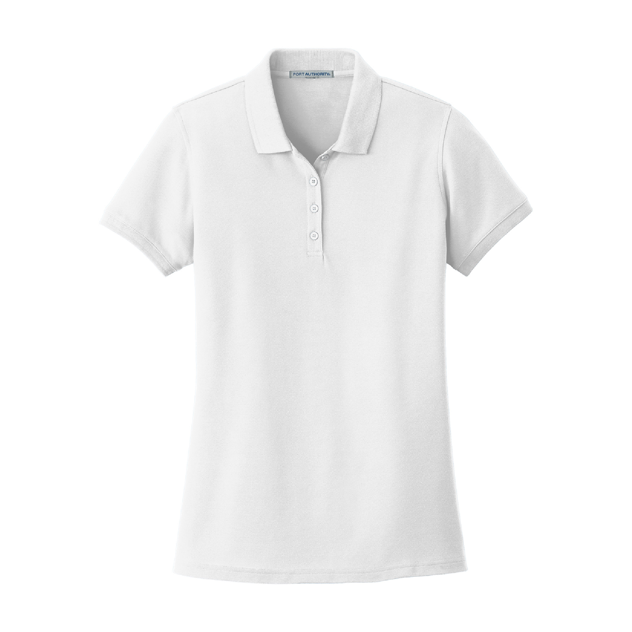 Port Authority Women's Core Classic Pique Polo - White
