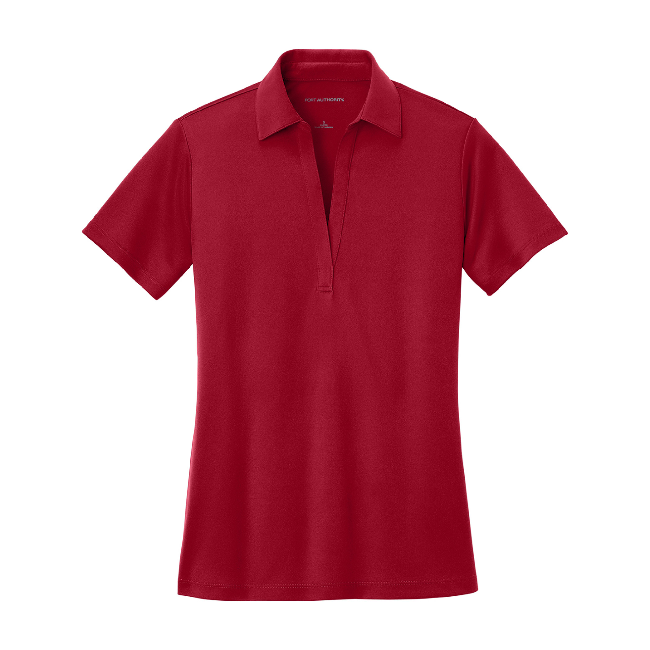 Port Authority Women's Silk Touch Performance Polo - Red