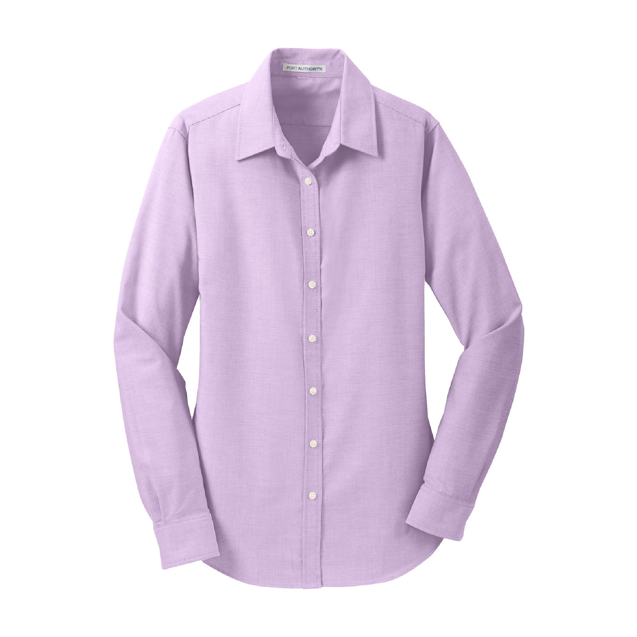 Port Authority Women's SuperPro Oxford Shirt - Soft Purple