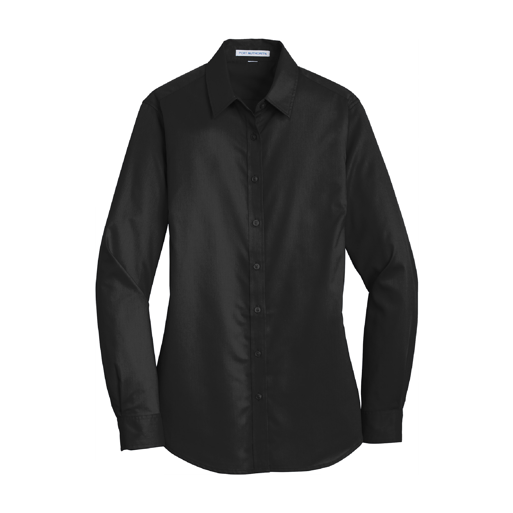 Port Authority Women's SuperPro Twill Shirt - Black