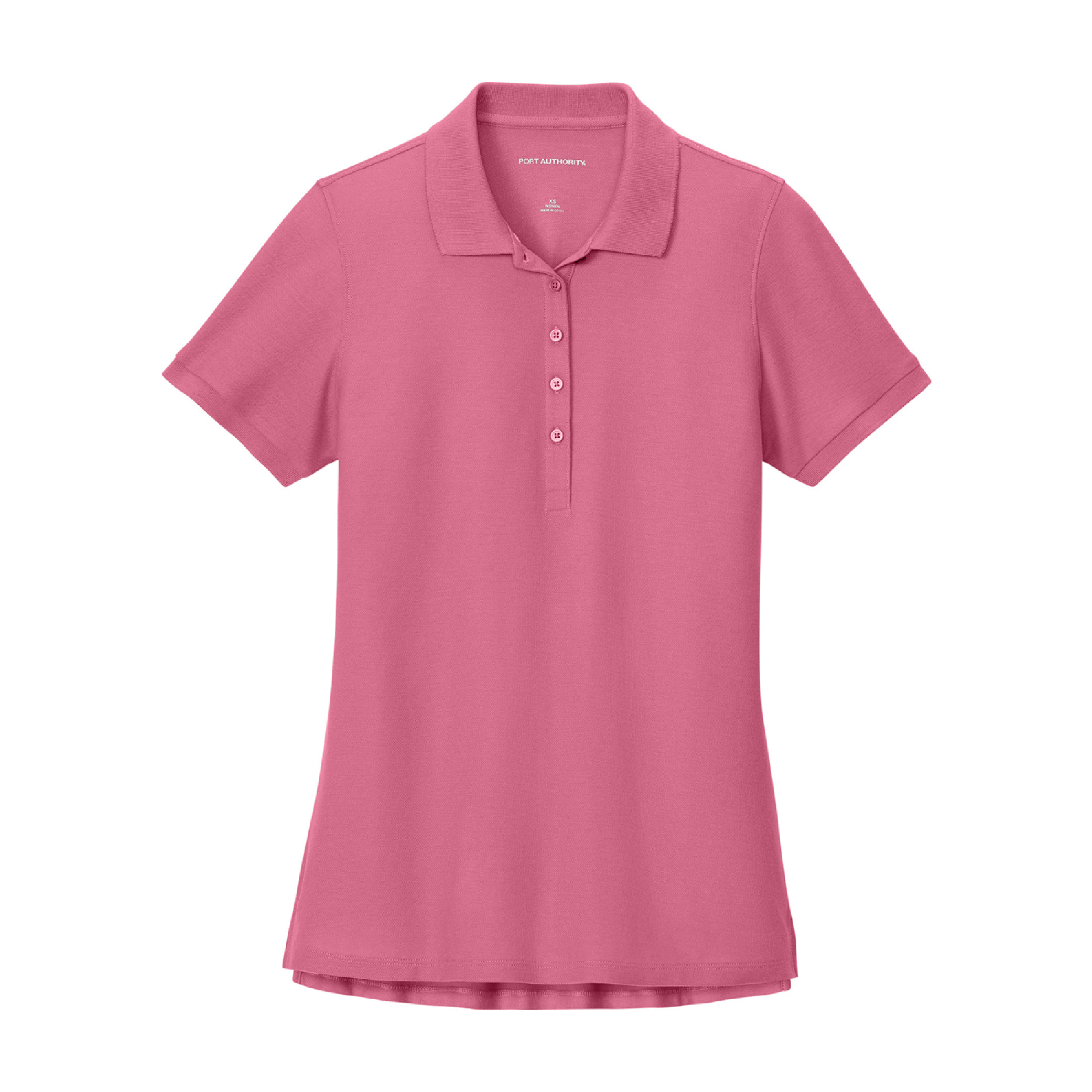 Port Authority Women's Wearever Signature Pique Polo - Awareness Pink