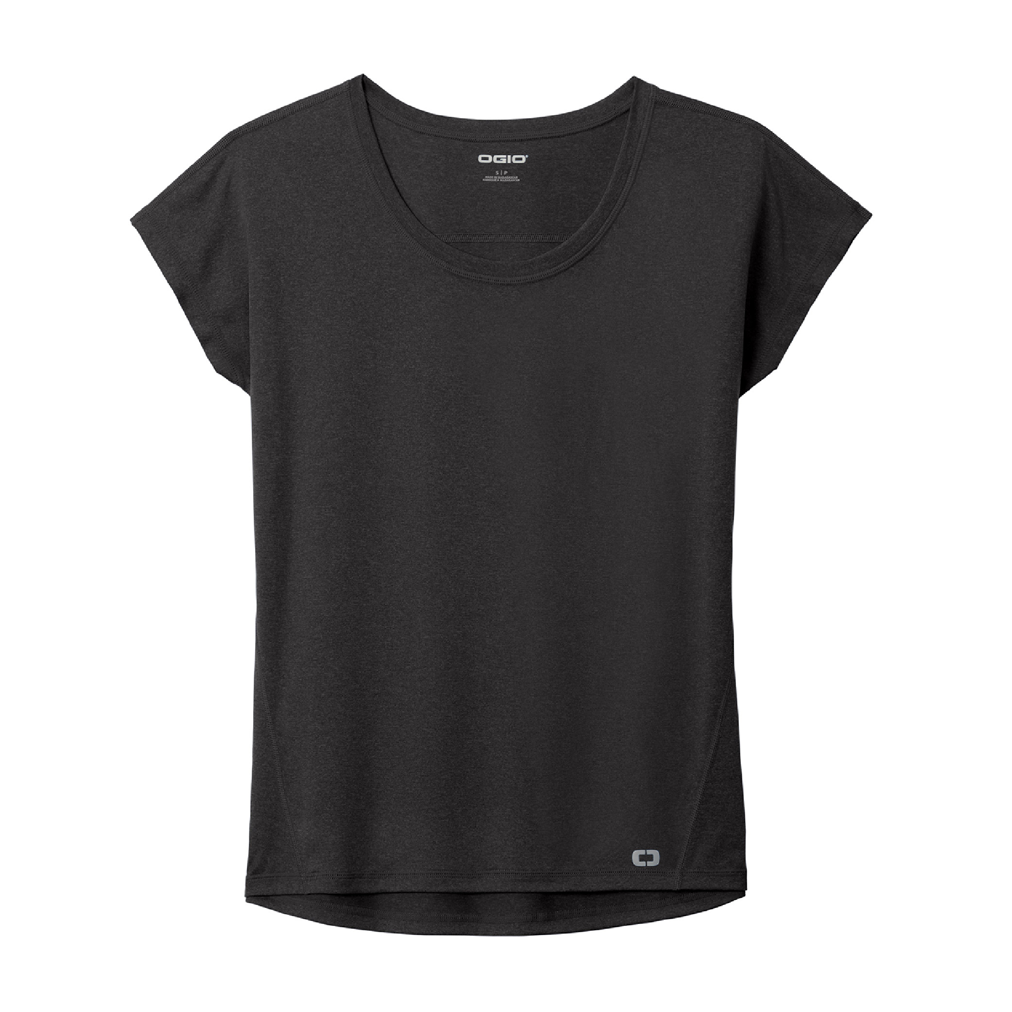 OGIO Women's Pulse Dolman Tee - Blacktop