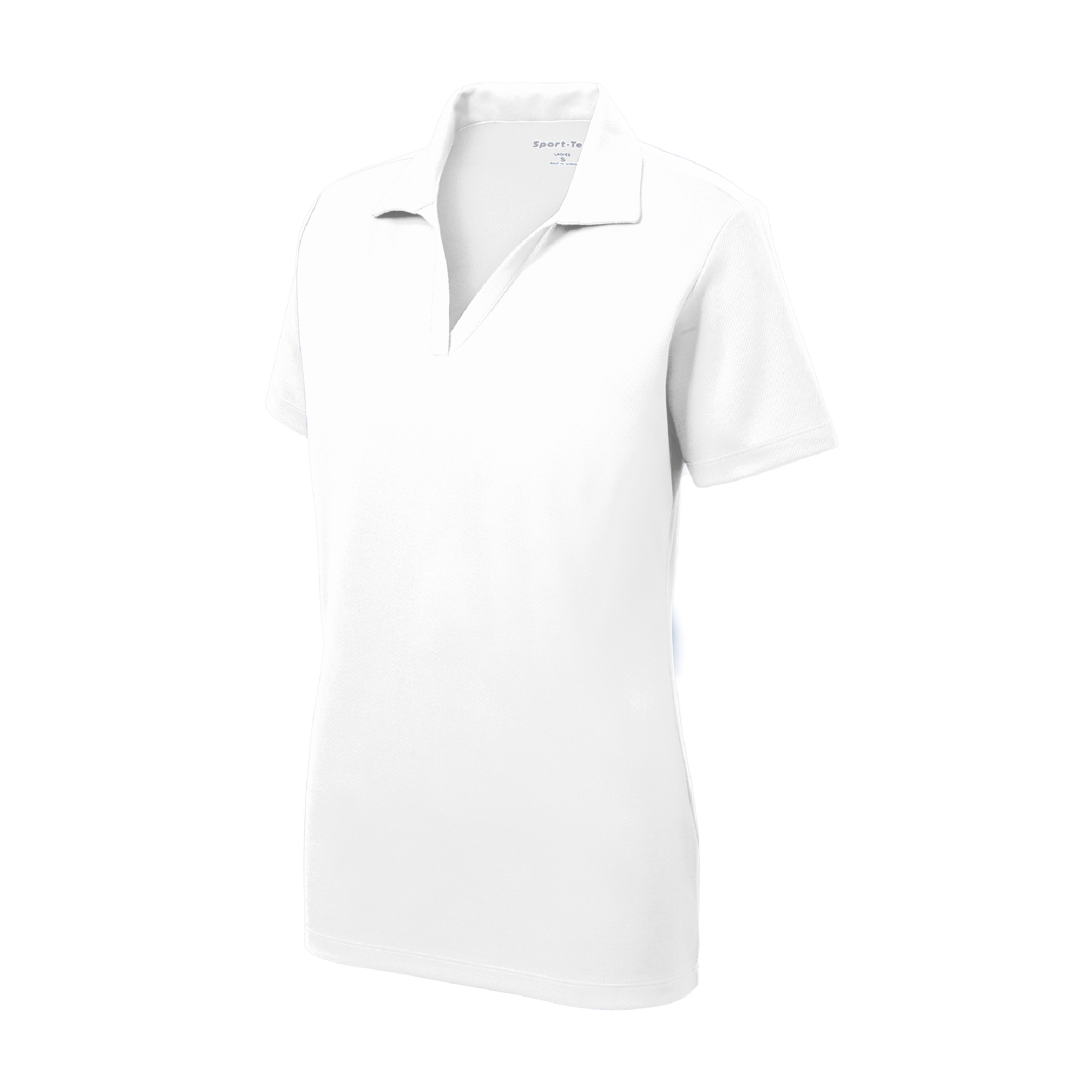 Sport-Tek Women's PosiCharge Racer Mesh Polo - White