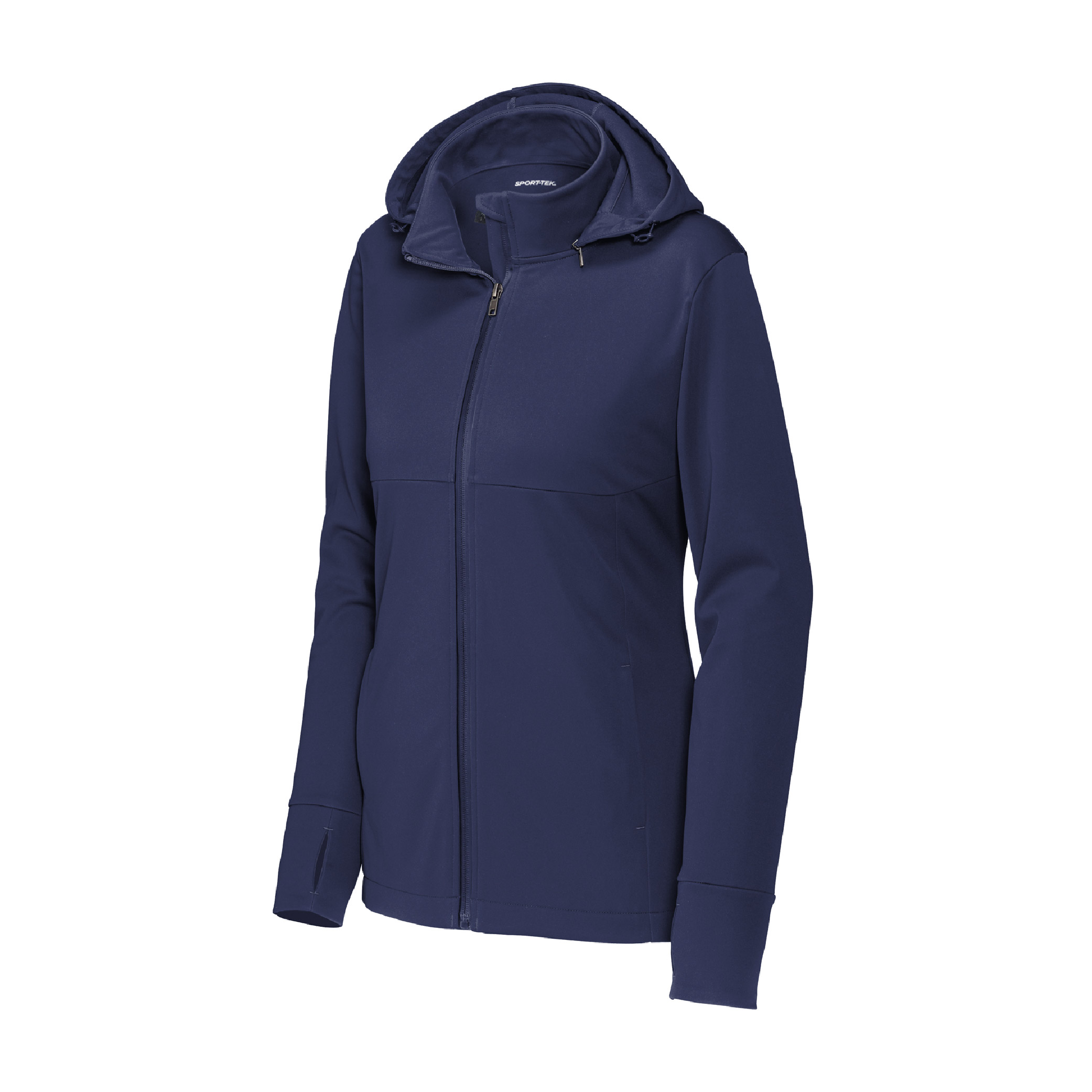 Sport-Tek Women's Hooded Soft Shell Jacket - True Navy