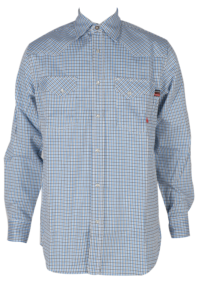 Forge FR - Men's FR Plaid Long Sleeve Shirt