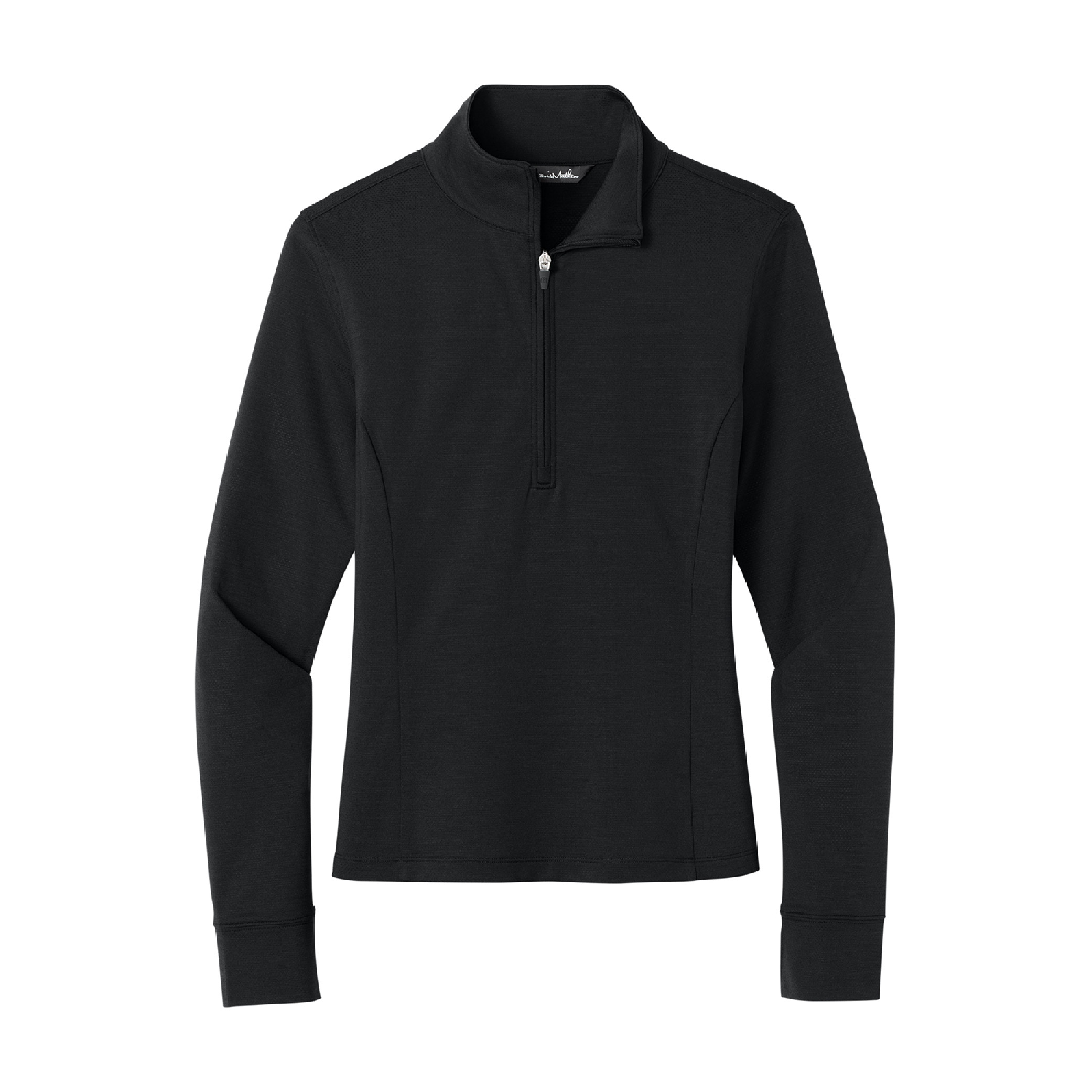 TravisMathew Women's Onward 1/2-Zip - Black