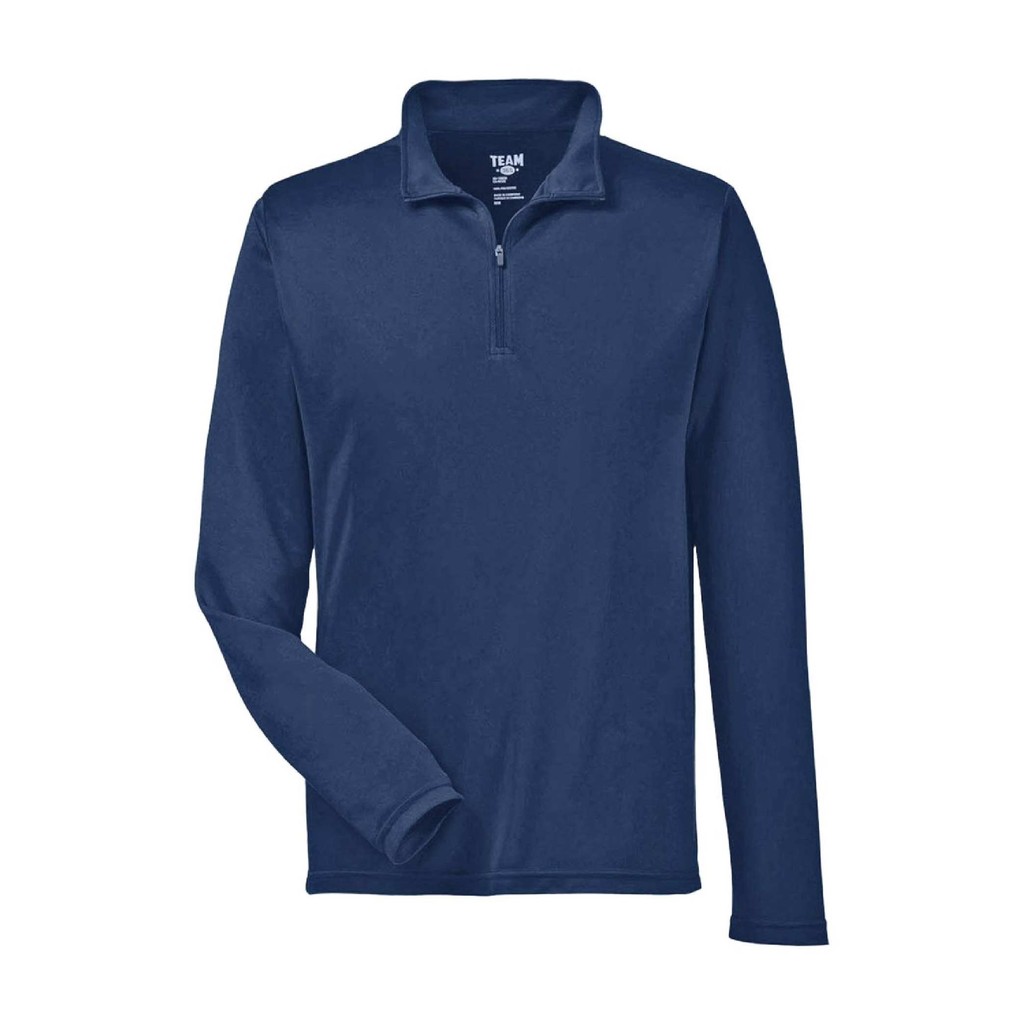 Team 365 Zone Performance Quarter Zip Pullover - Navy