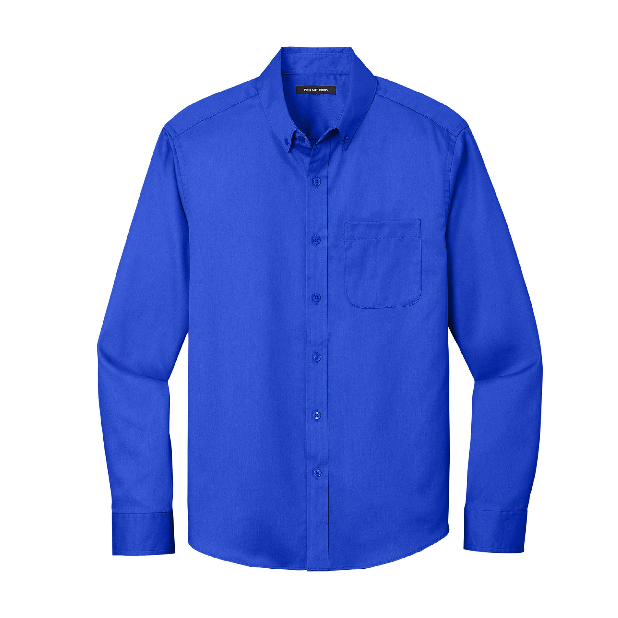 Port Authority Long Sleeve SuperPro React Twill Shirt - True Royal