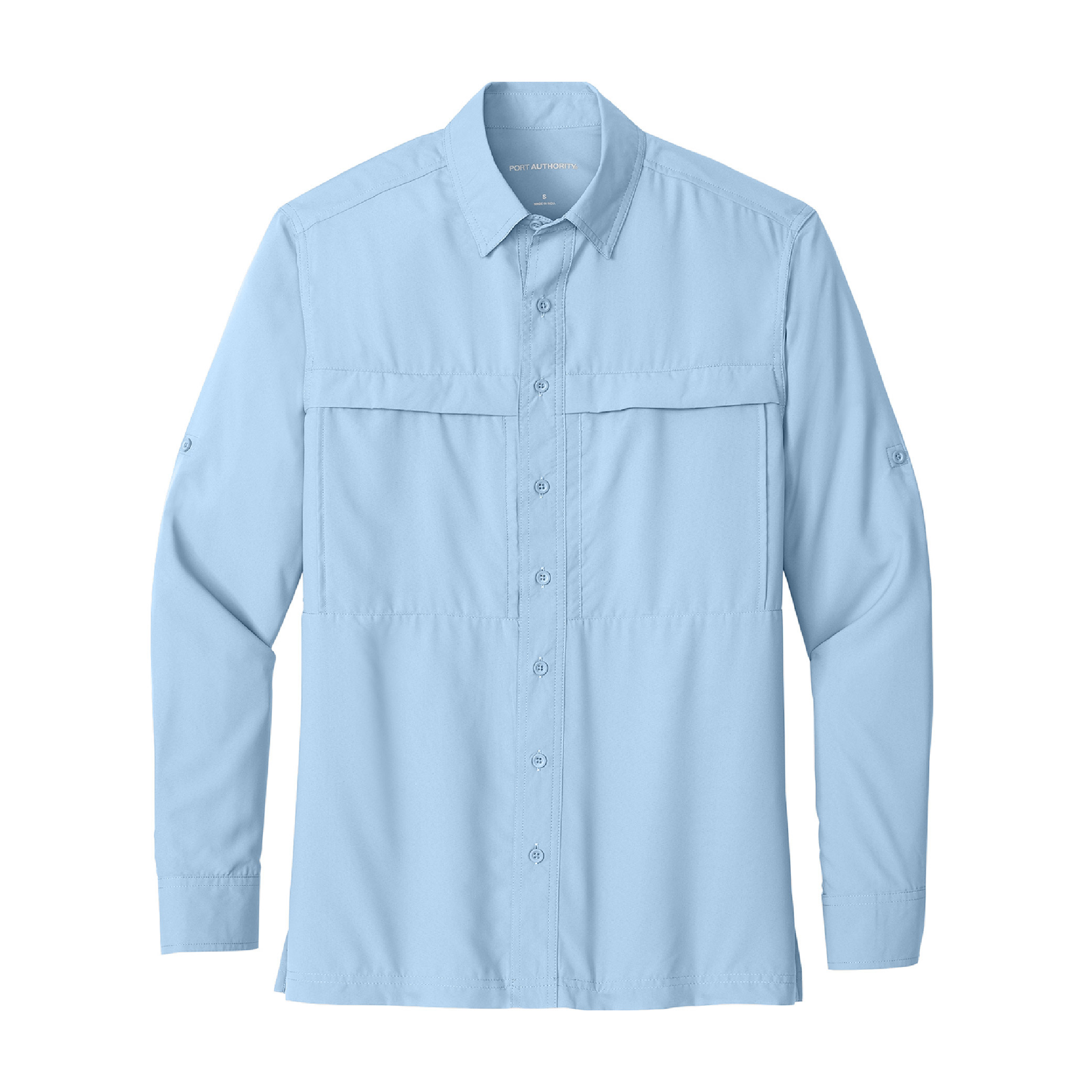 Port Authority Long Sleeve UV Daybreak Shirt - Light Blue