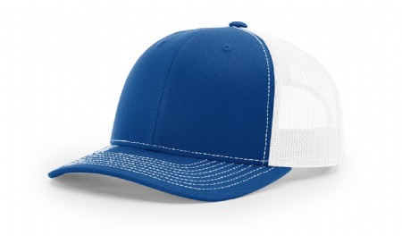 Richardson Snapback Trucker Cap - Royal/White