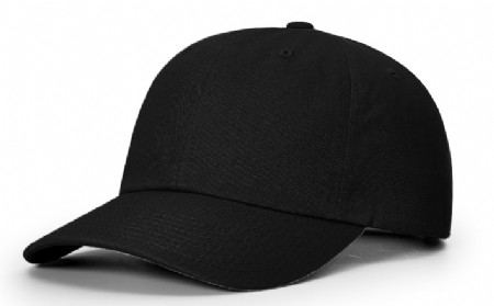 Richardson Premium Cotton Dad Hat - Black