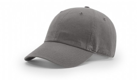 Richardson Washed Chino Cap - Charcoal - M/L