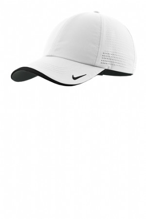 Nike Dri-FIT Swoosh Perforated Cap - White