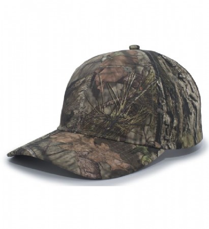 Pacific Headwear Structured Camo Hook-And-Loop Adjustable Cap - Break Up Country