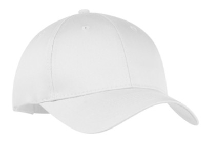 Port & Company - Six Panel Twill Cap - White