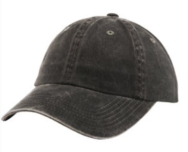 Port Authority Ladies Garment Washed Cap - Black