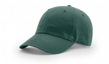 Richardson Washed Chino Cap - Dark Green - M/L