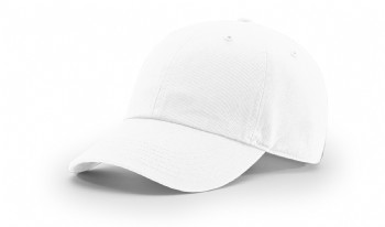 Richardson Washed Chino Cap - White - M/L