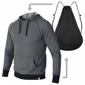 Quikflip Hero Pullover Hoodie - Charcoal