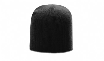 Richardson Solid Knit Beanie - Black