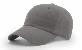 Richardson Garment Washed Twill Cap - Charcoal